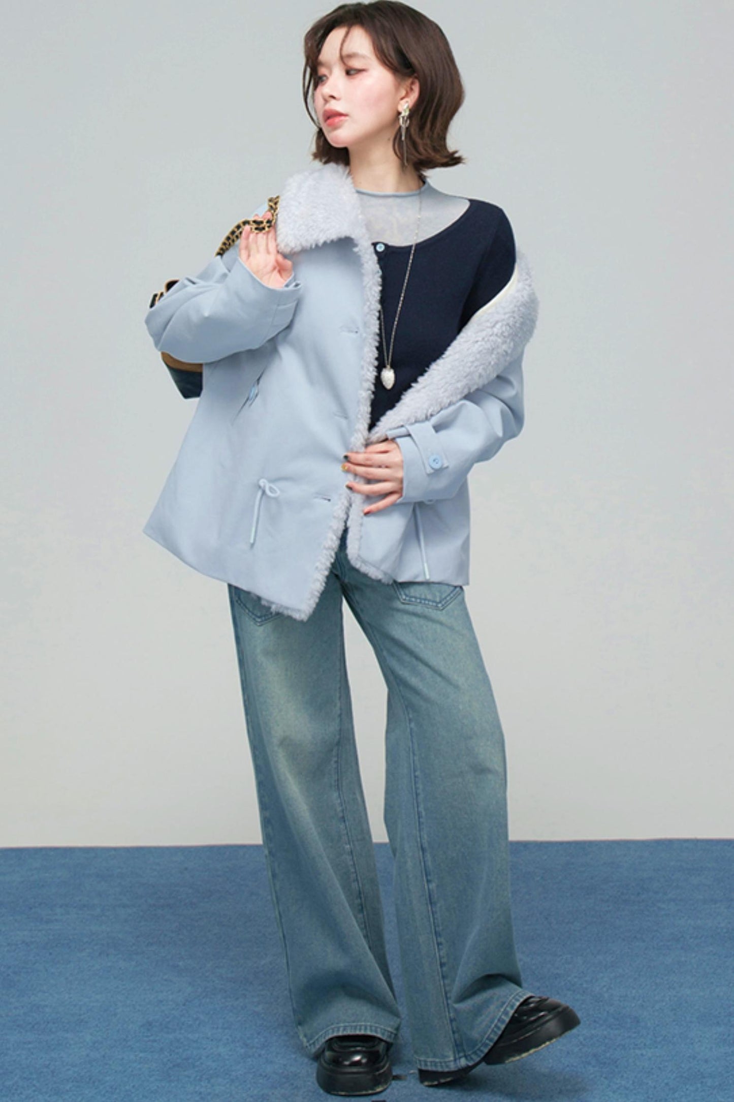 スウィートハートファーリーコットンコート