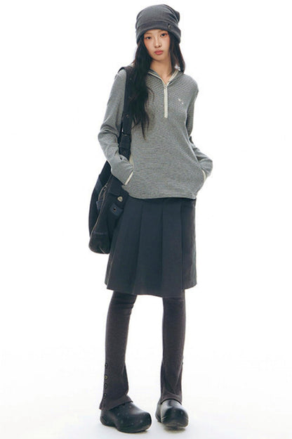 スリムスリットヘムレギンス