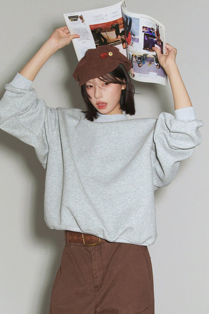 Gemstone Decorated Sweatshirt