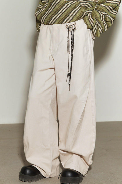 Gravity Solid Wide Leg Pants
