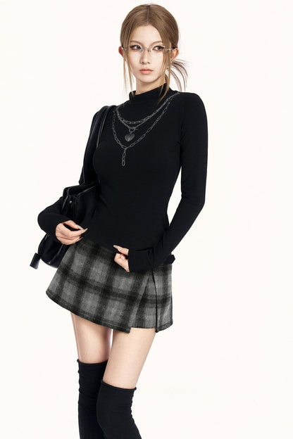 Check slit design skirt