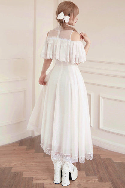Gothic Young Lady Lace Dress + Accessories