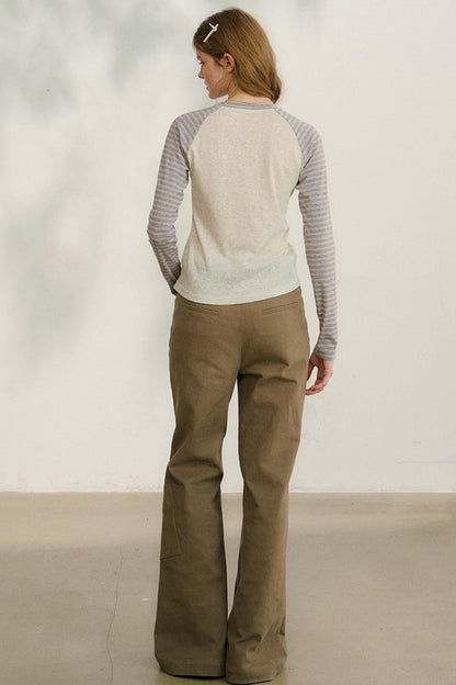 보더 암 레트로 탑