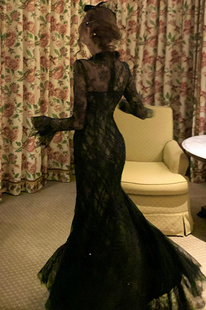 フレンチエレガンスフィッシュテールドレス