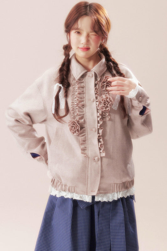 Fragrant Rose Patchwork Jacket