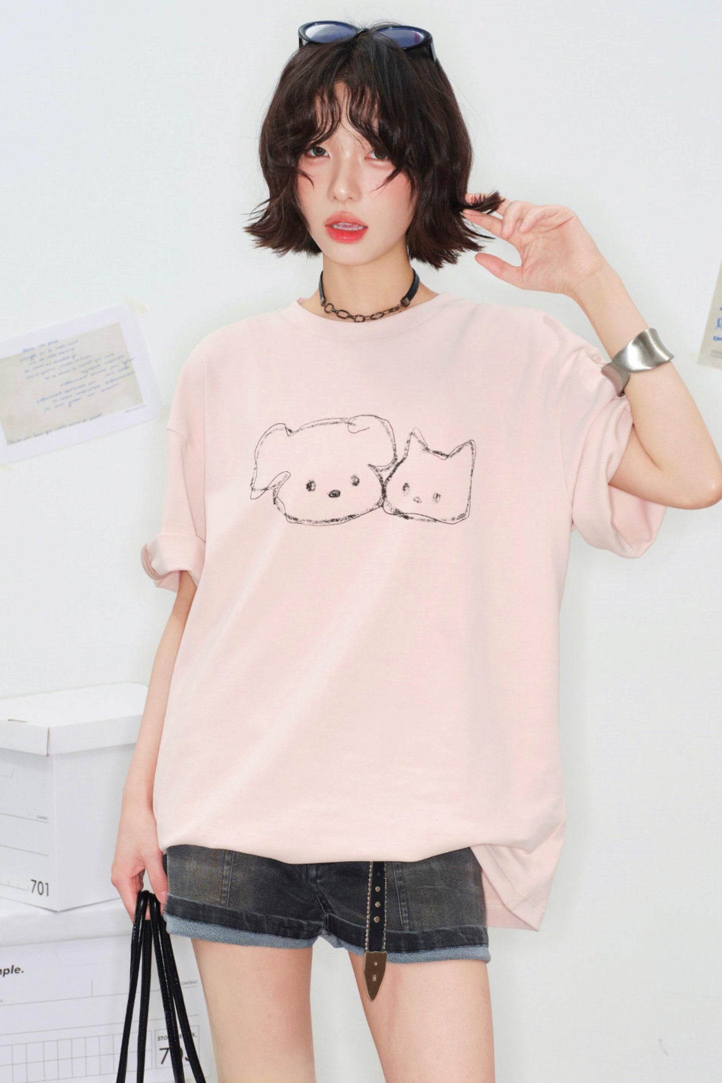 Animal Sweet Loose Top