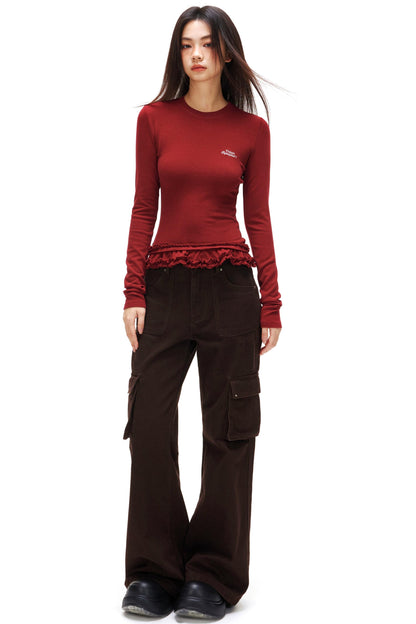 レトロモードカーゴパンツ