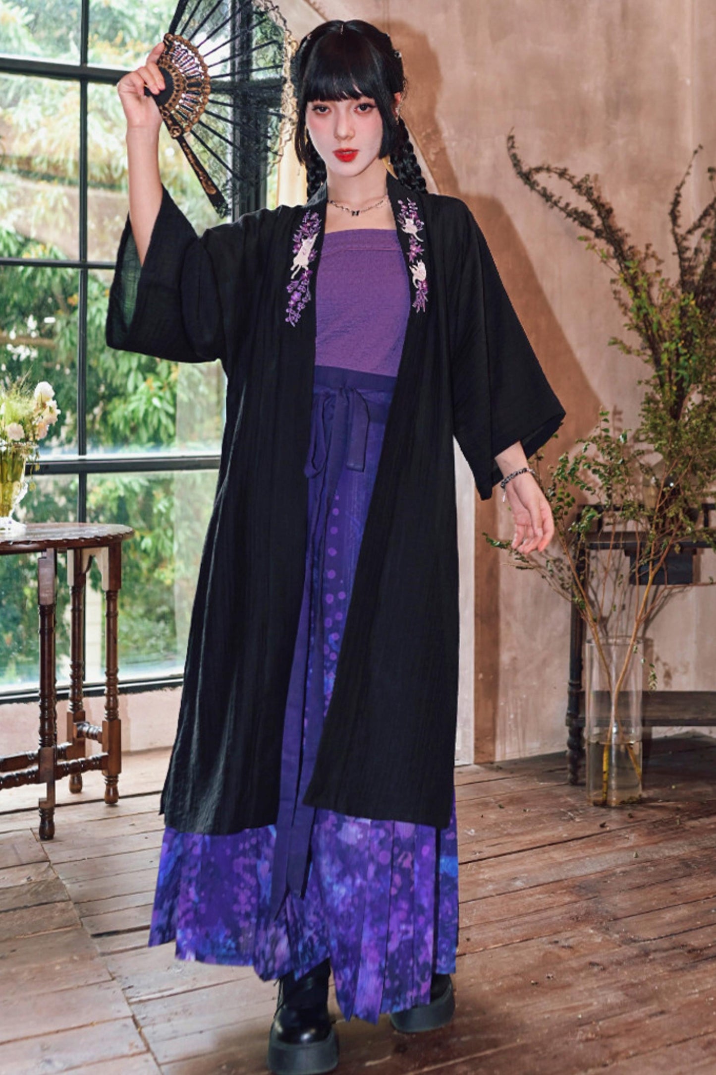 Fantasy Floral Shadow Chinese-Style Set