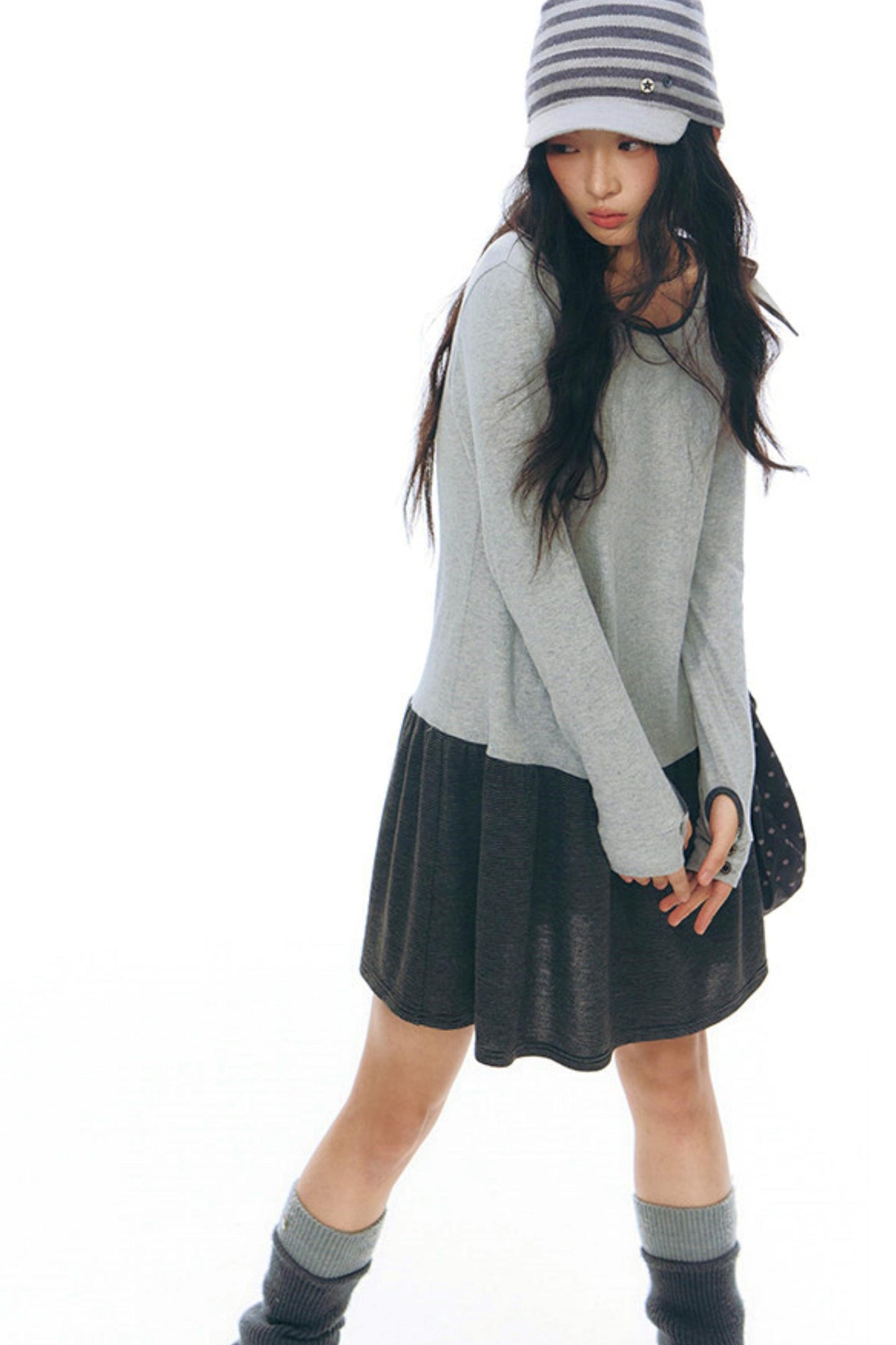 Y2Kロングスリーブワンピース