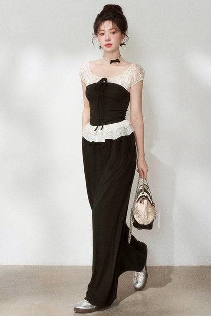 Off-Shoulder Top + Pants