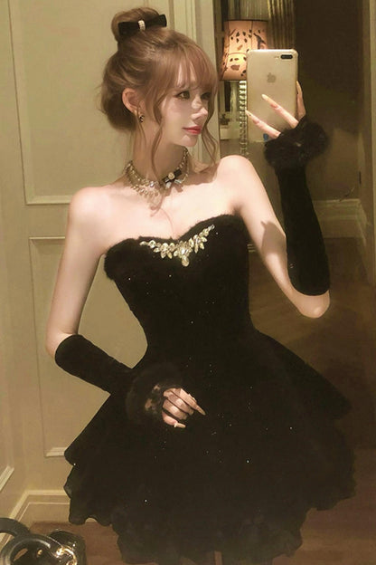 Sparkling Diamond Rhinestone Necklace