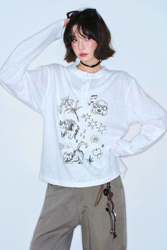 Old Letter Shin Oberteile