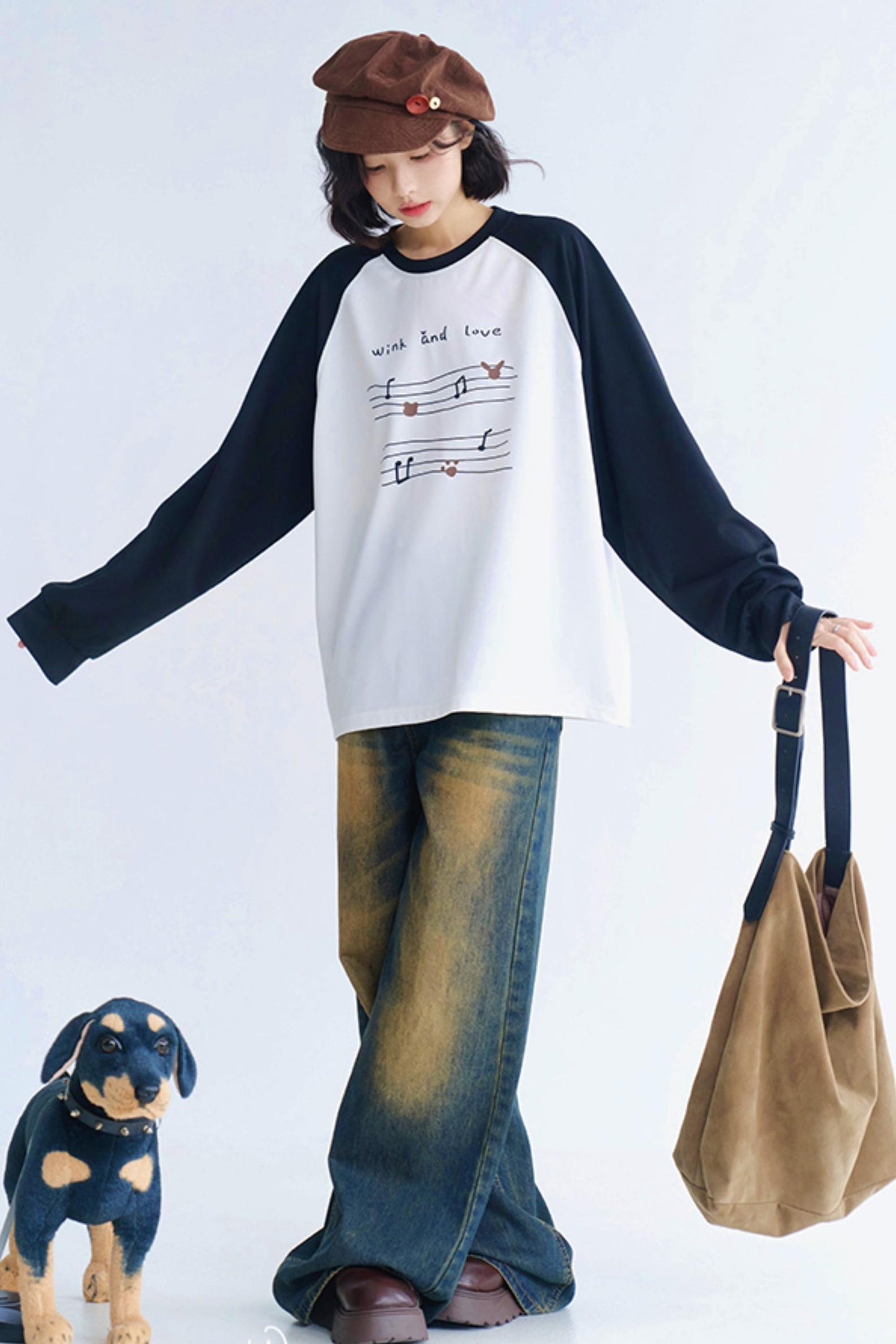 Vintage Style Long T-Shirt