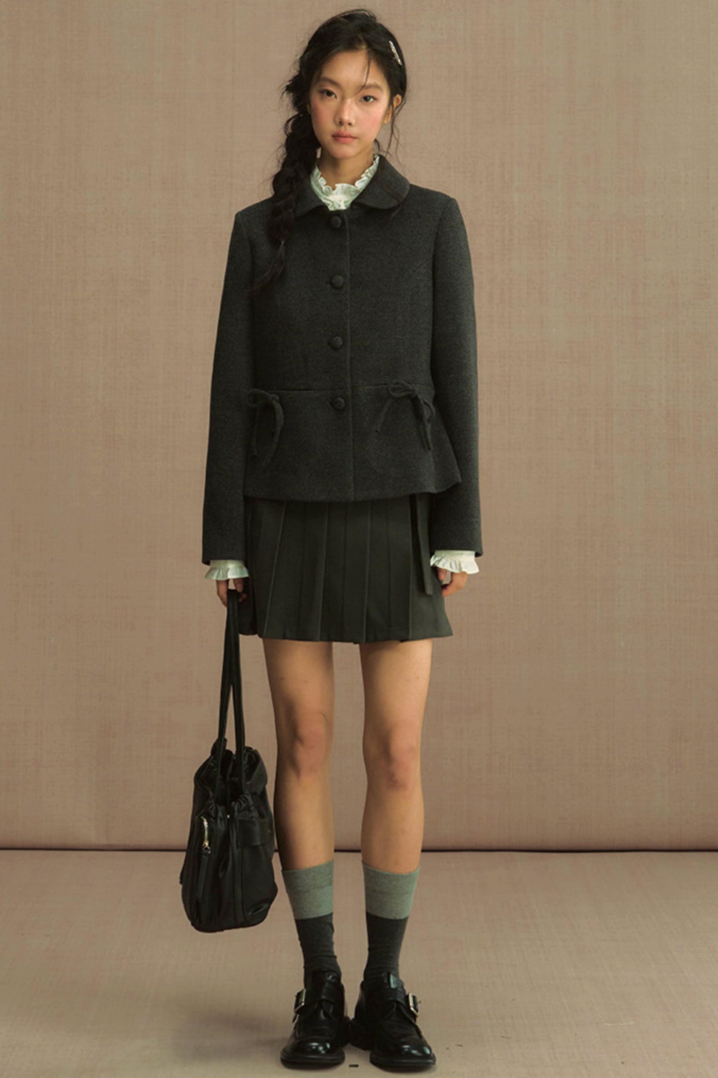 レトロウールンブレザー