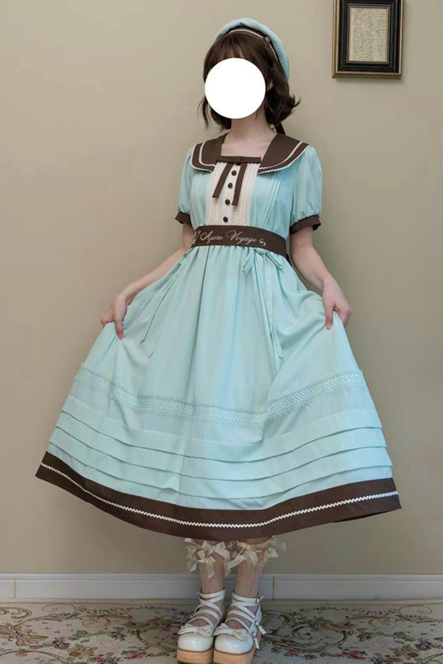 Classic Marine Lolita Dress + Accessories