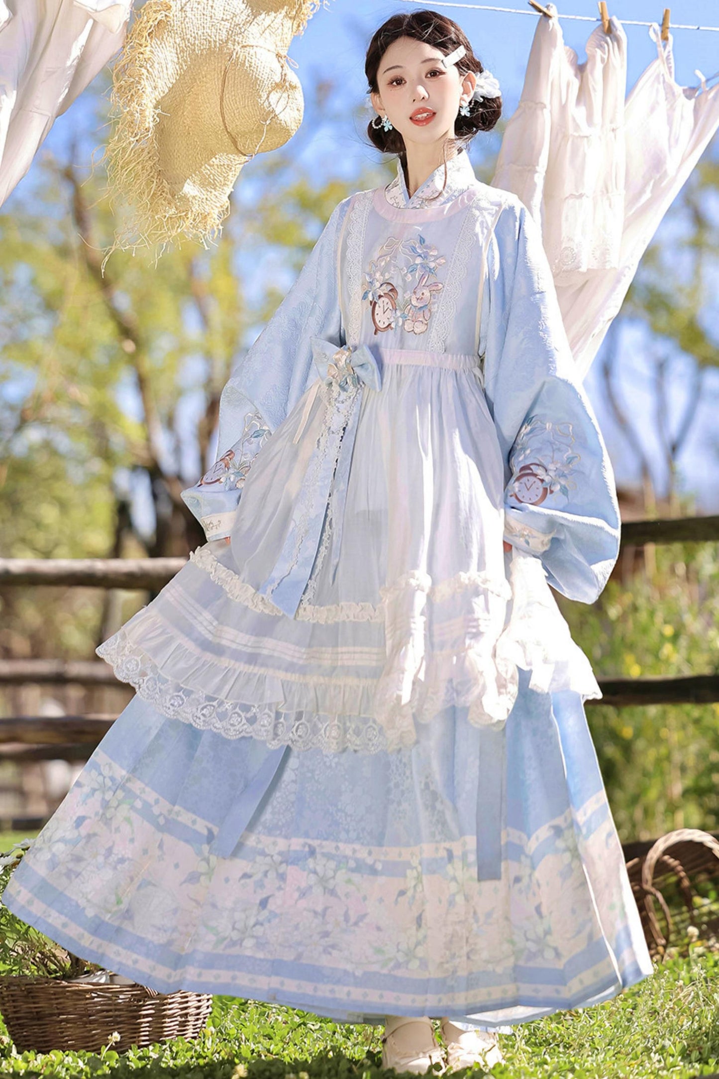 Ensemble de robe rétro Alice fantastique