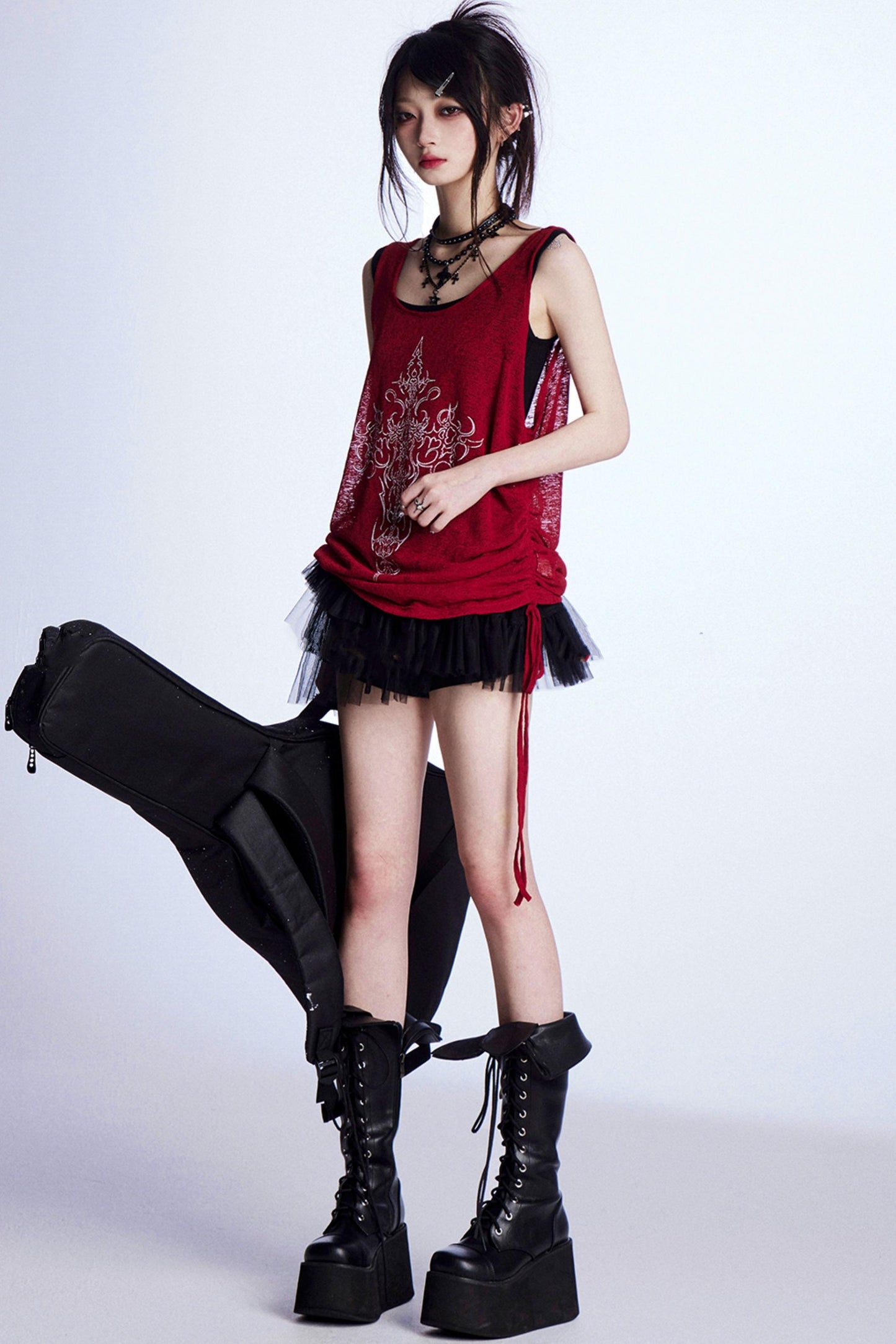 ダークガールシアータンクトップセット