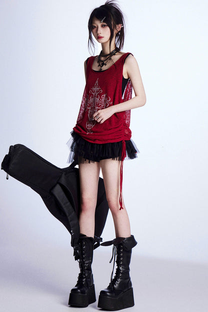 ダークガールシアータンクトップセット