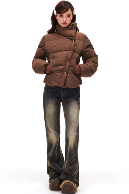 Retro Washed Flared Pants