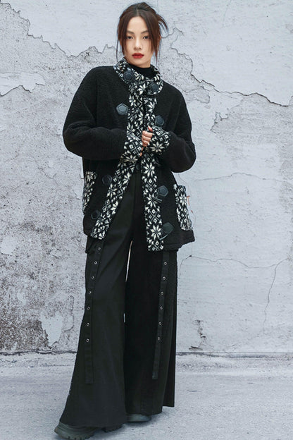 レトロブラックモードチャイナコート