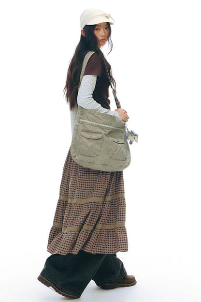 Vintage Patchwork Canvas Bag