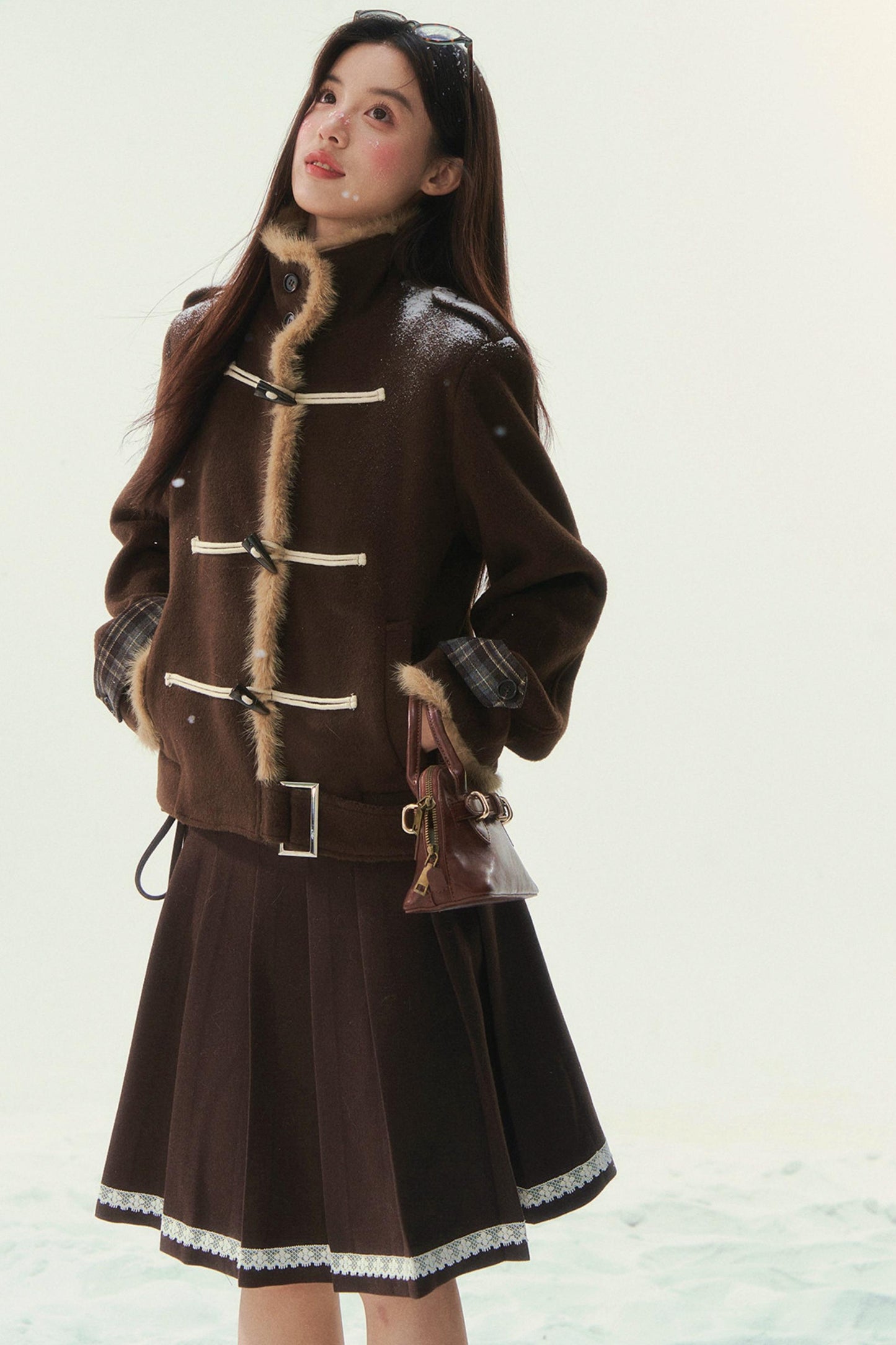 Retro Oak Horn Button Jacket