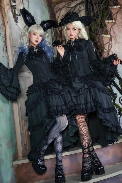 【予約商品】フェニックスゴシック姫袖ロリータセット