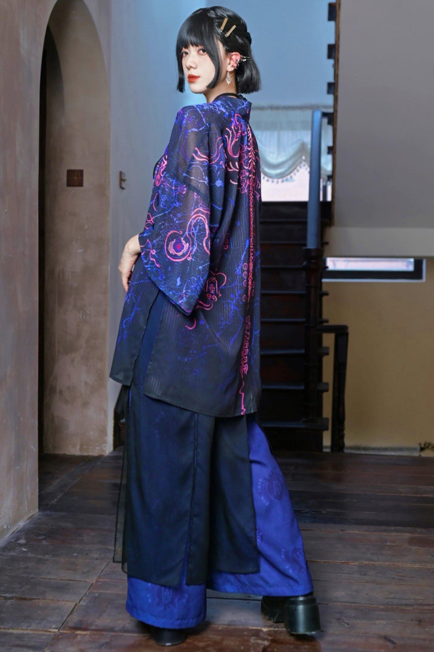 Weaving Life Chiffon Cardigan