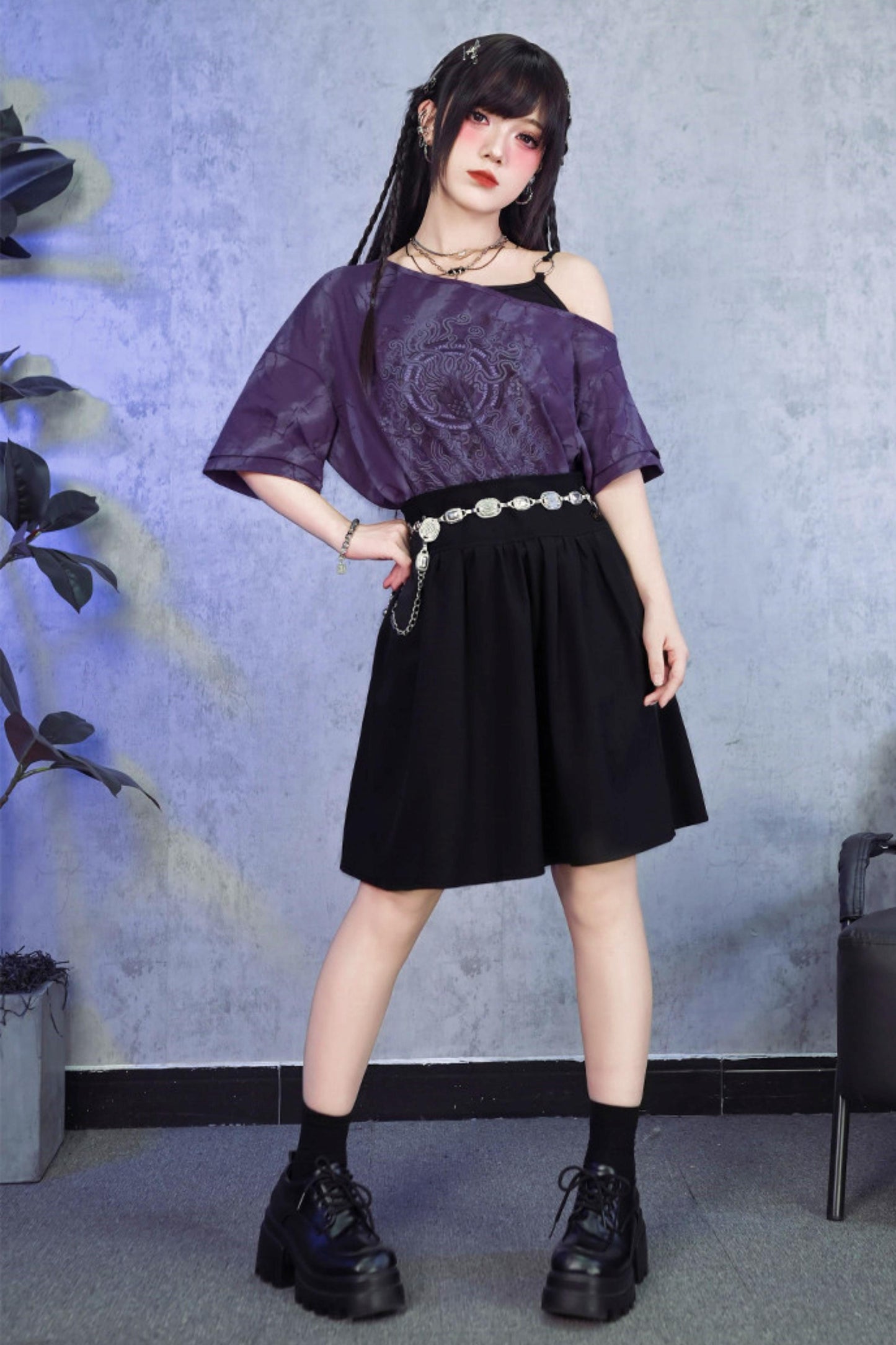 High-Waisted Chic Skirt