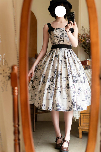 Classical Elegant Lolita Jumper Skirt