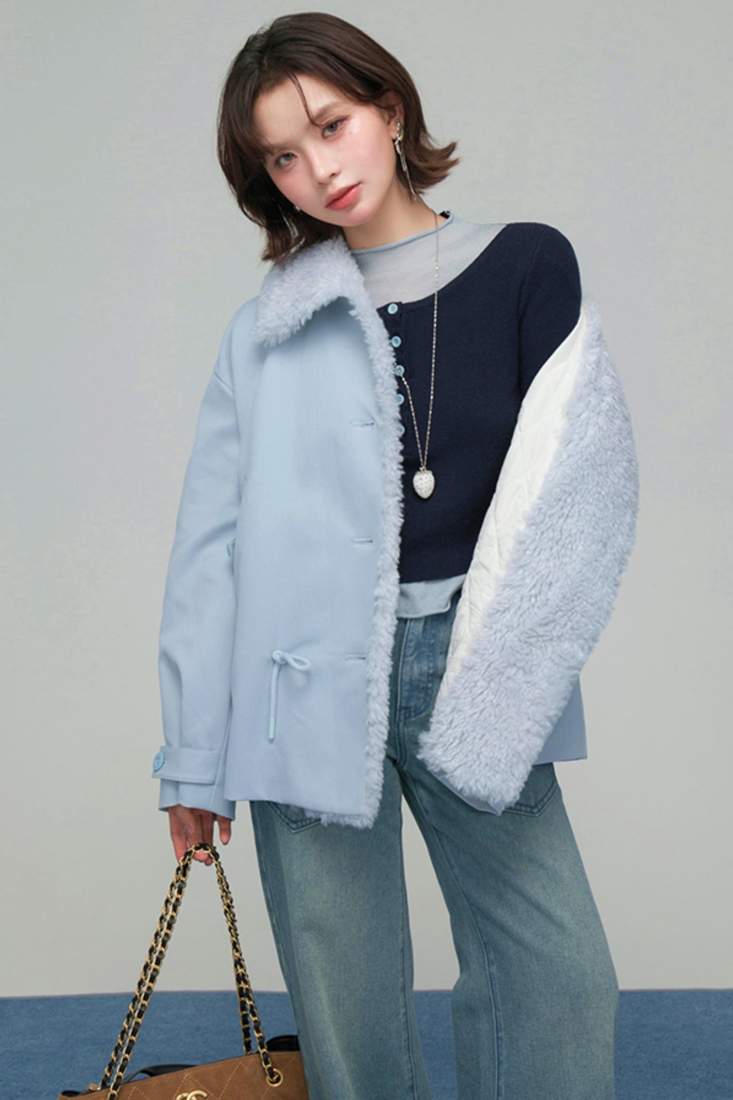 スウィートハートファーリーコットンコート