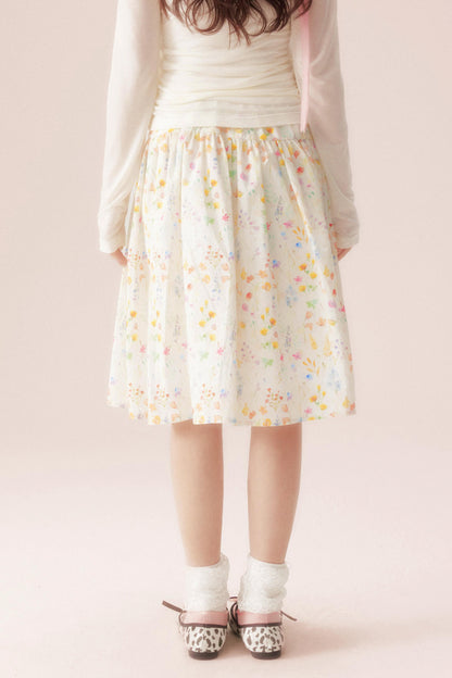 Four Seasons Floral Skirt
