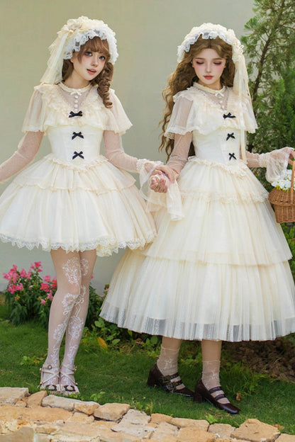 [Pre-Order] White Princess Dress + Accessories
