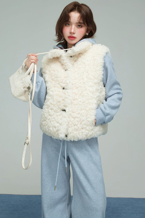 リバーシブルココナッツクリームベスト