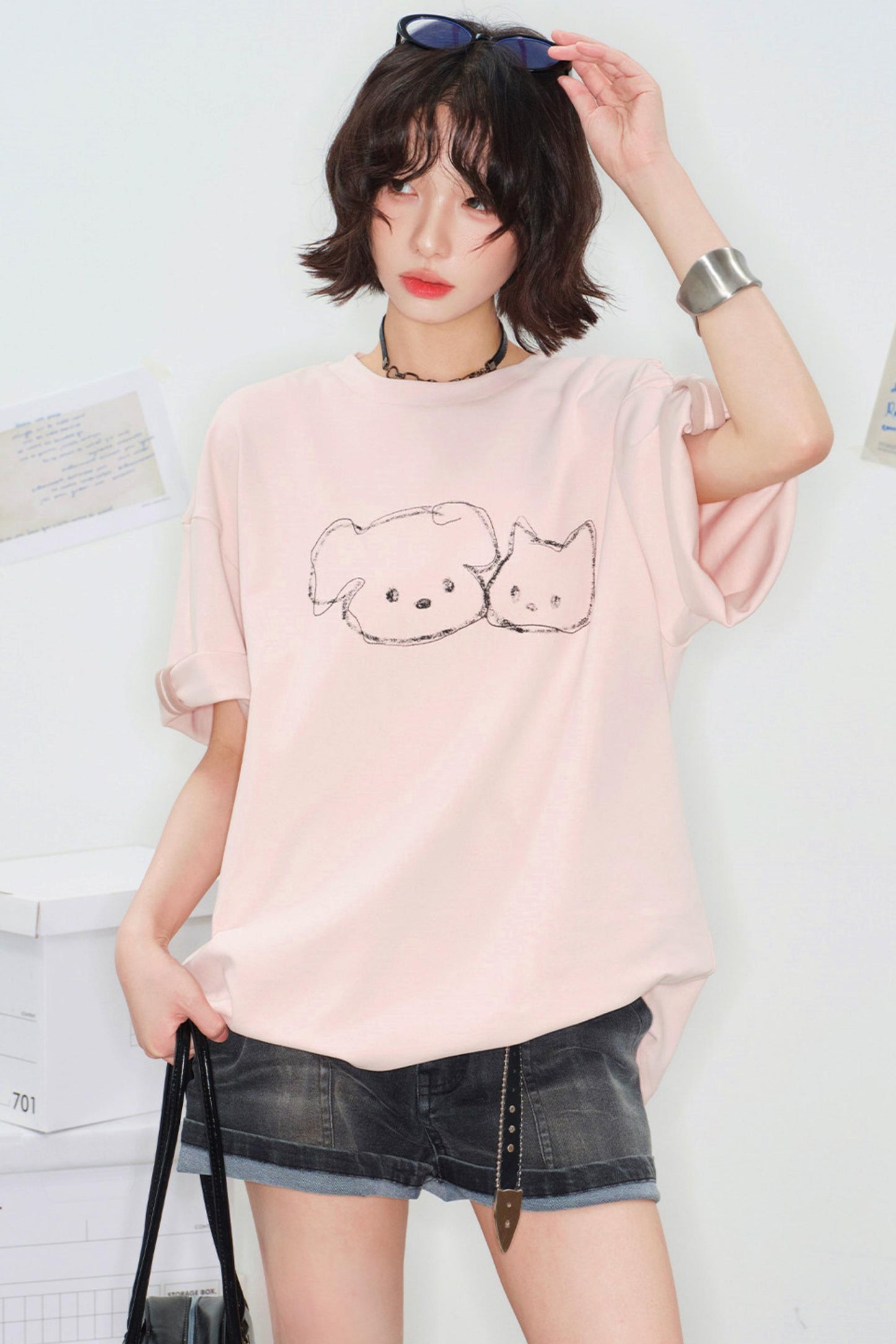 Animal Sweet Loose Top