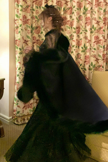 フレンチエレガンスフィッシュテールドレス