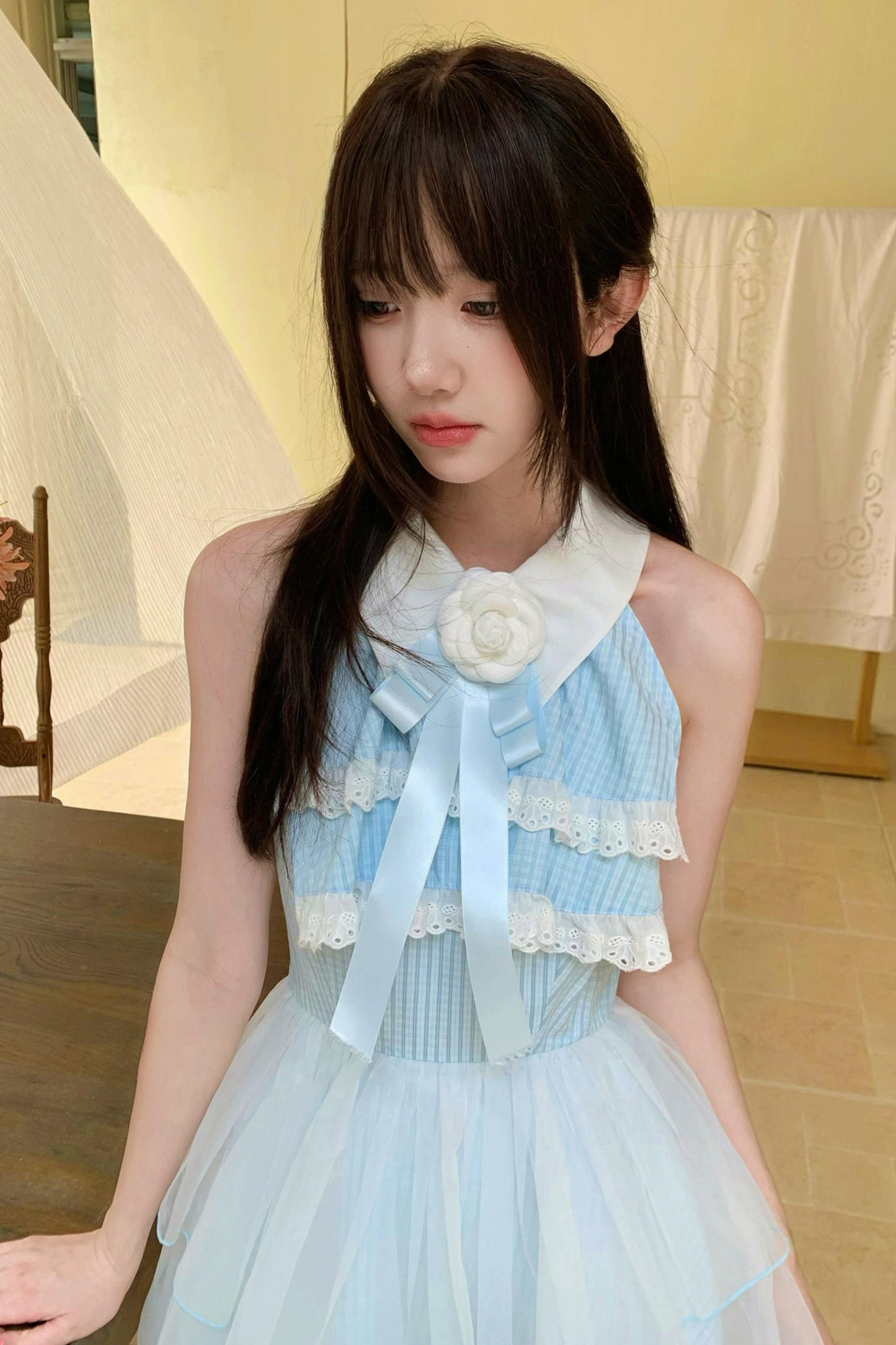 Chiffon Layered Princess Dress