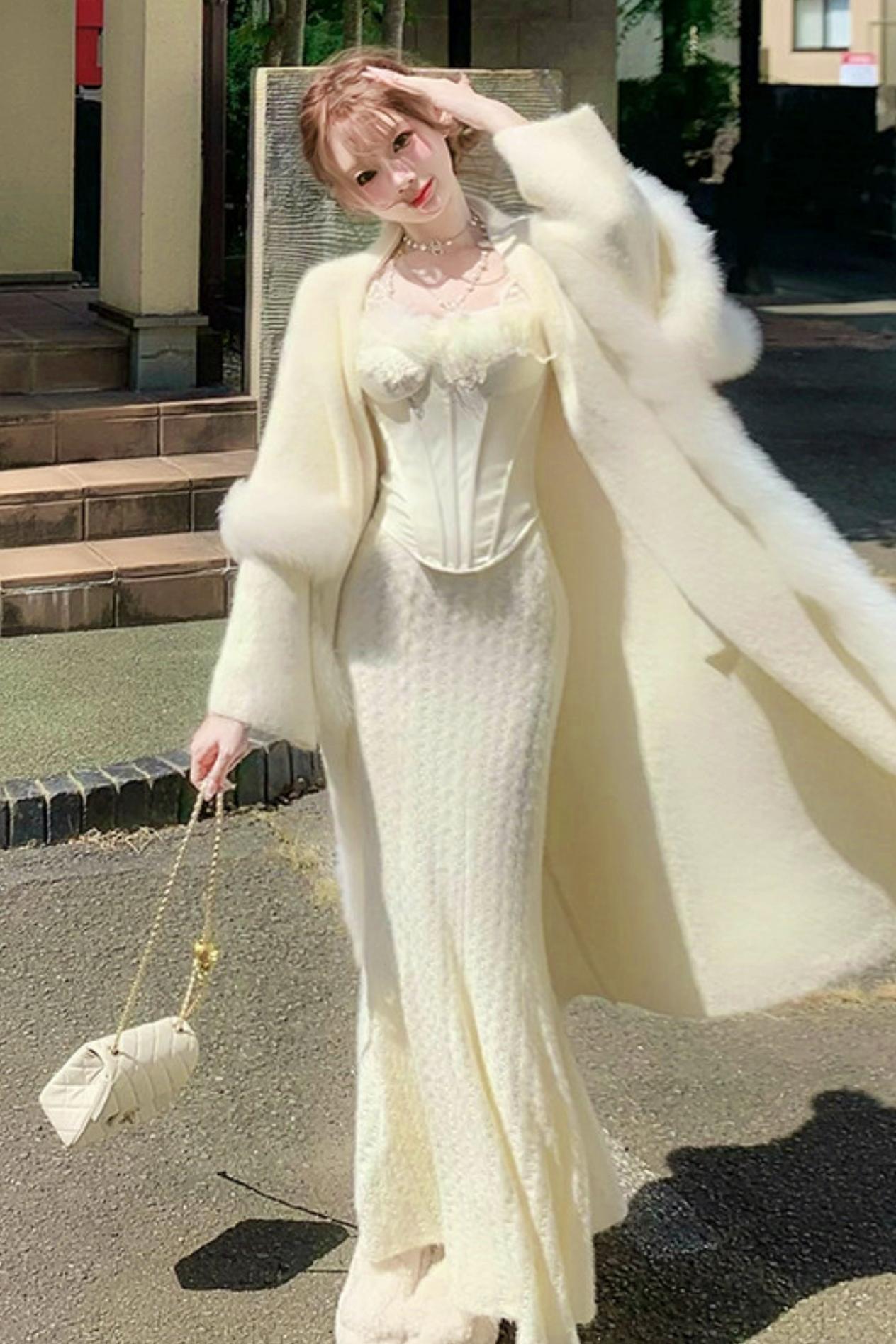 Feather Dream Corset + Somermaid Skirt