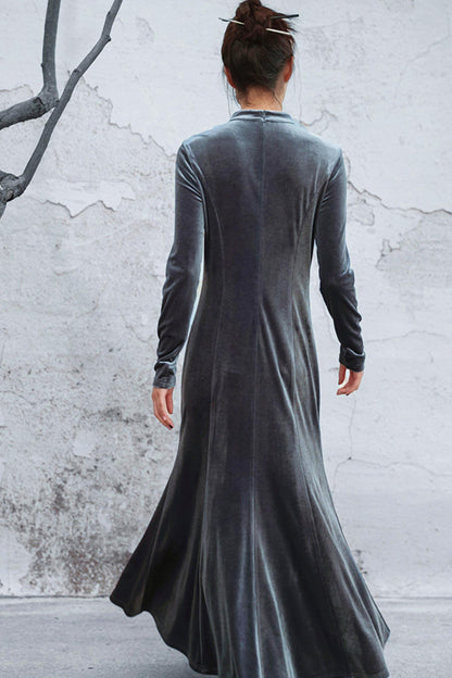 Eternal Night Velvet Dress