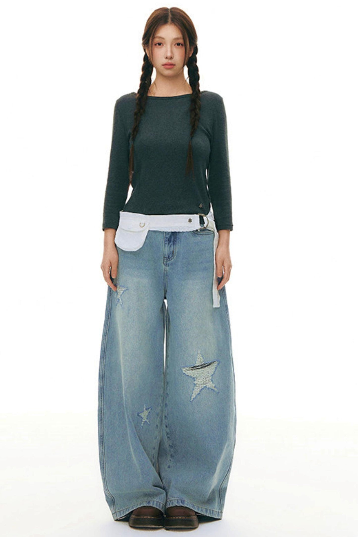 Cut-Out Design Slim Top