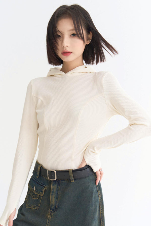 Gravity Arc Split Hoodie T-Shirt