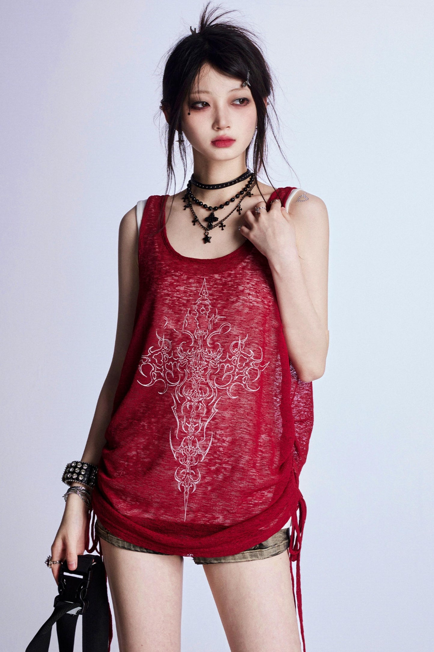 ダークガールシアータンクトップセット