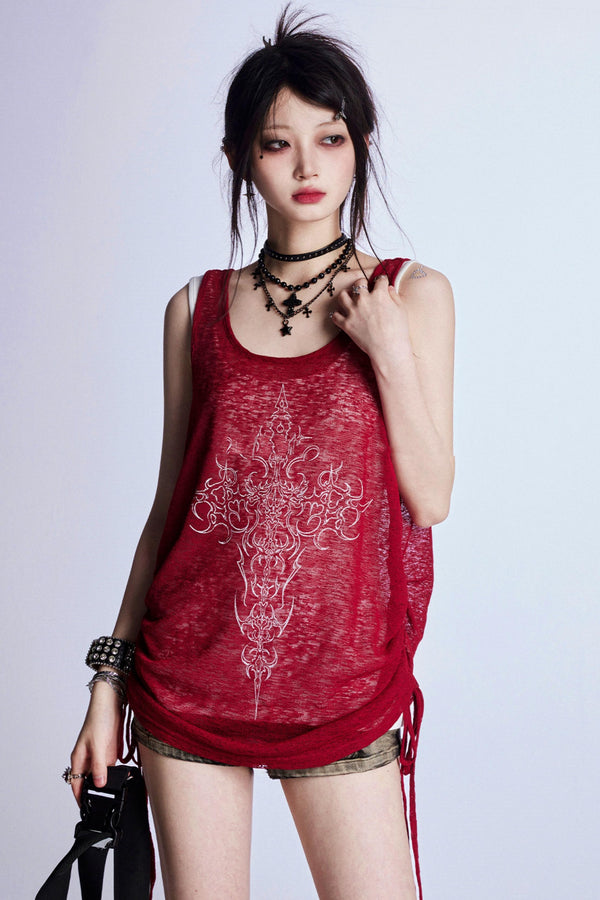 ダークガールシアータンクトップセット