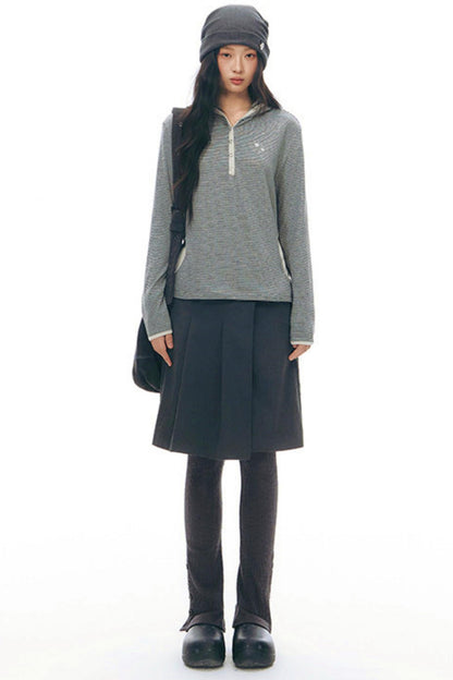 スリムスリットヘムレギンス