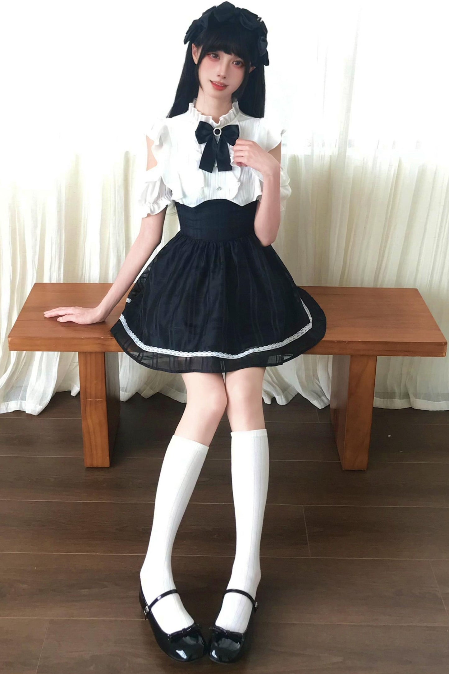 地雷お嬢様ドールワンピース
