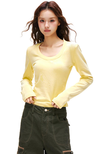 Cashmere Velvet Slim Sweater