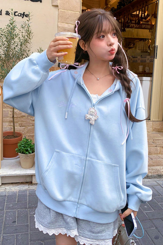 Kapuzenjacke im Pure-Girl-Stil