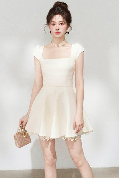 Lace Patchwork Sweet Dress