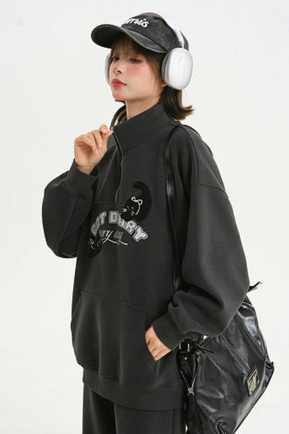 アメリカンキャットレタートップス+パンツ