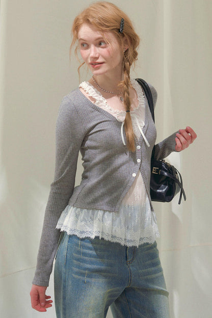 Flower Melody Lace Cardigan